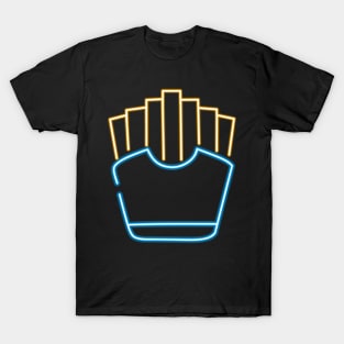 French Fries Line Light T-Shirt